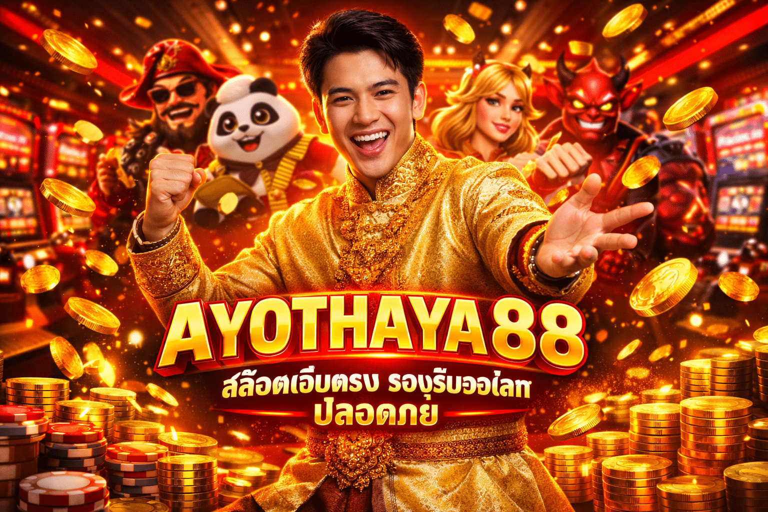 AYOTHAYA88 สล็อตเว็บตรง รองรับวอเลท ปลอดภัย