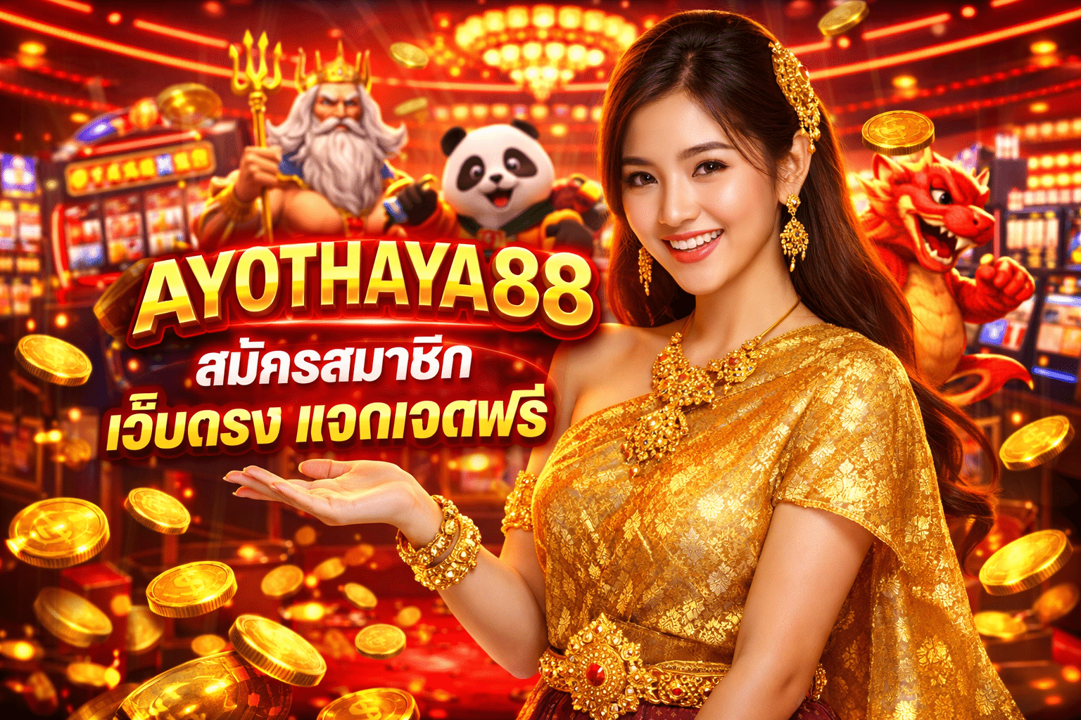 AYOTHAYA88 สมัครสมาชิก เว็บตรง แจกเครดิตฟรี